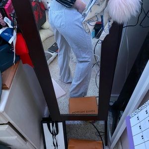 White Straight Beach Pants